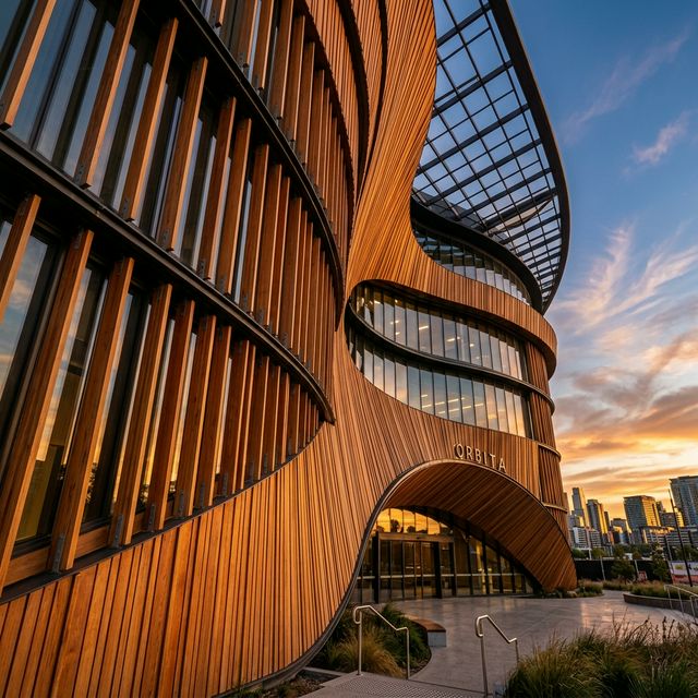 Modern building architecture